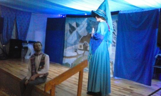 Teatrzyk dla dzieci pt. ,,Królowa Śniegu" - fotorelacja